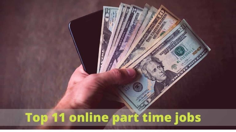 Top 11 online part time jobs